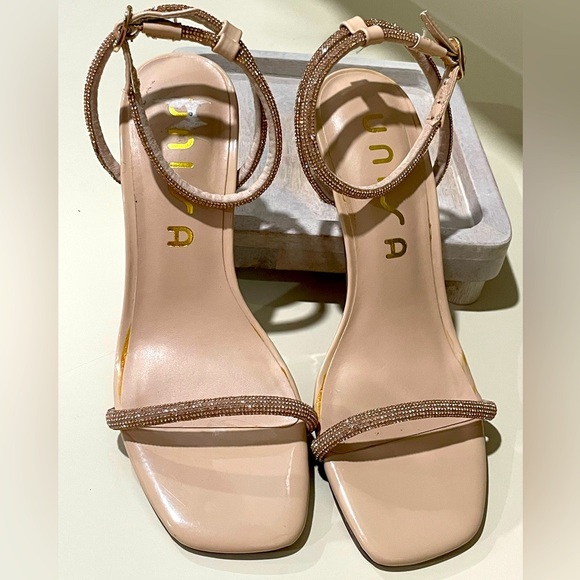 Unisa Shoes - Unisa Blush Ankle Strap Heels